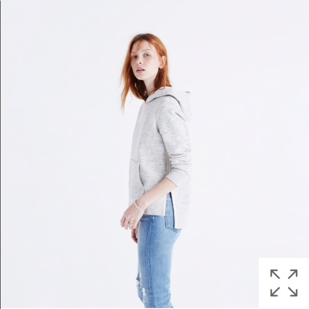 Madewell gray hoodie